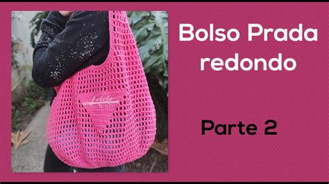 Bolso PRADA redondo 